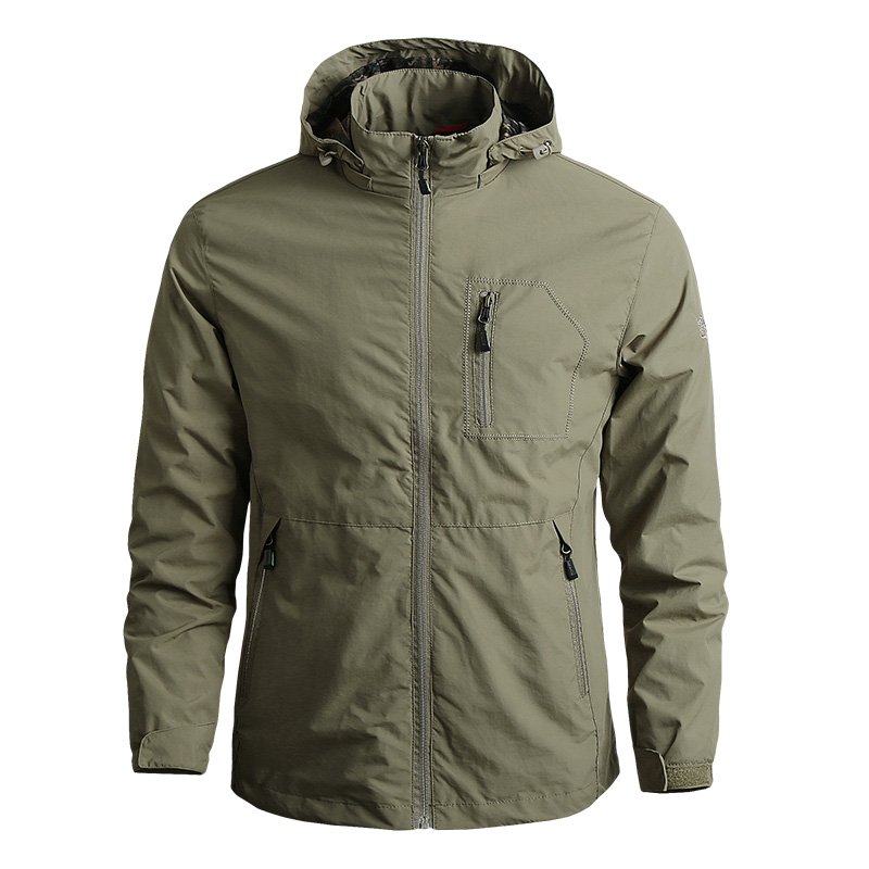 Men's Bomber Jacket 2021 New Casual Pilot Jackets Male Solid Loose Zipper Tactical Overcoats Outerwear Windbreaker