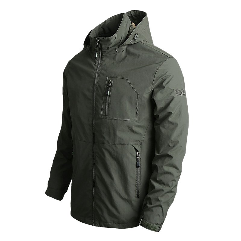 Men's Bomber Jacket 2021 New Casual Pilot Jackets Male Solid Loose Zipper Tactical Overcoats Outerwear Windbreaker