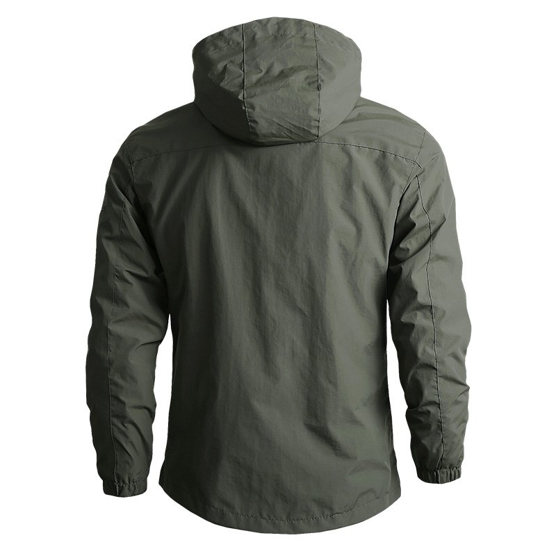 Men's Bomber Jacket 2021 New Casual Pilot Jackets Male Solid Loose Zipper Tactical Overcoats Outerwear Windbreaker