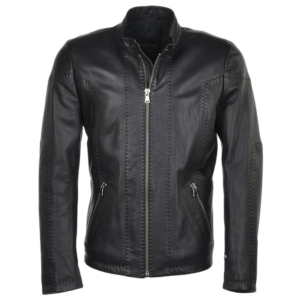 High Quality Zip Up Leather Jacket For Men New Style 100% Genuine Long Casual Leather Jacket
