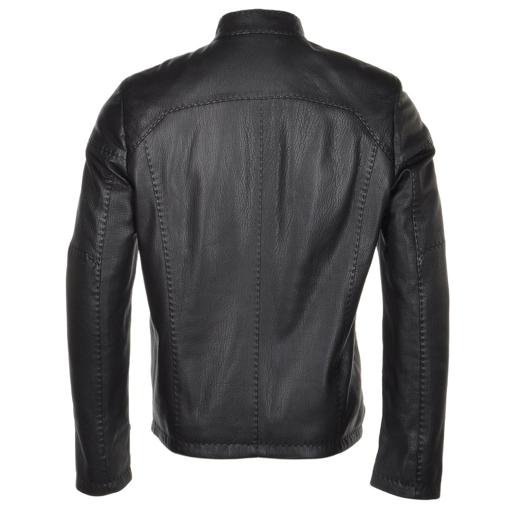 High Quality Zip Up Leather Jacket For Men New Style 100% Genuine Long Casual Leather Jacket