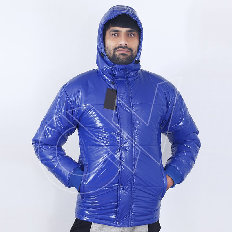 Custom Design Top Sale Men Clothing Polyester Puffer Street Wear Jackets For Men 2024