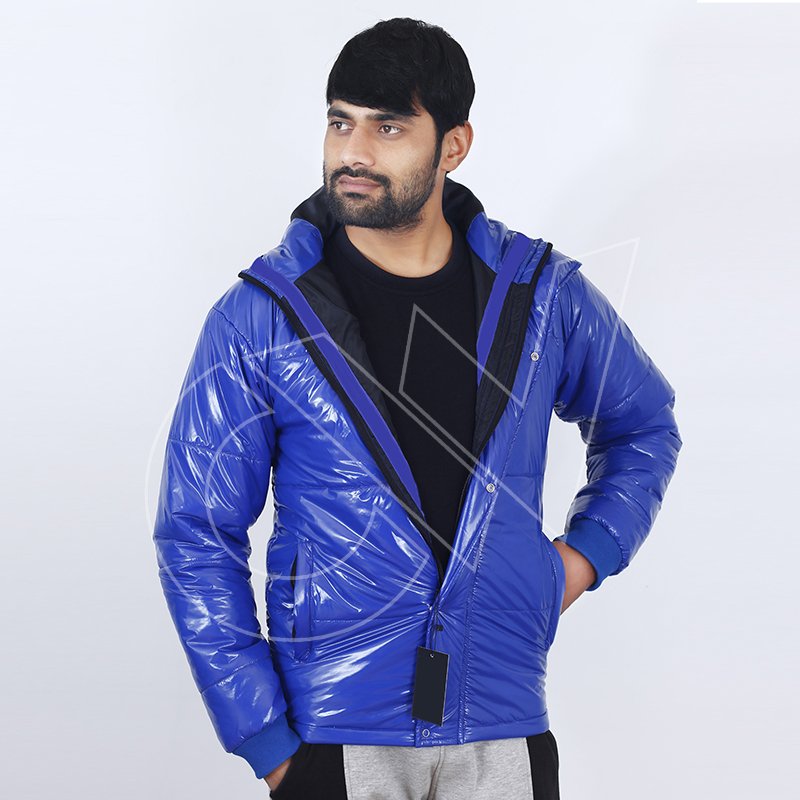 Custom Design Top Sale Men Clothing Polyester Puffer Street Wear Jackets For Men 2024