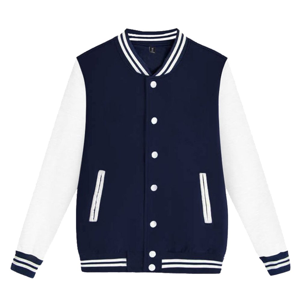 Plain College Baseball Jacket Manufacturer Wholesale Blank Men Varsity Jackets Custom Letterman Jacket For Men 2023