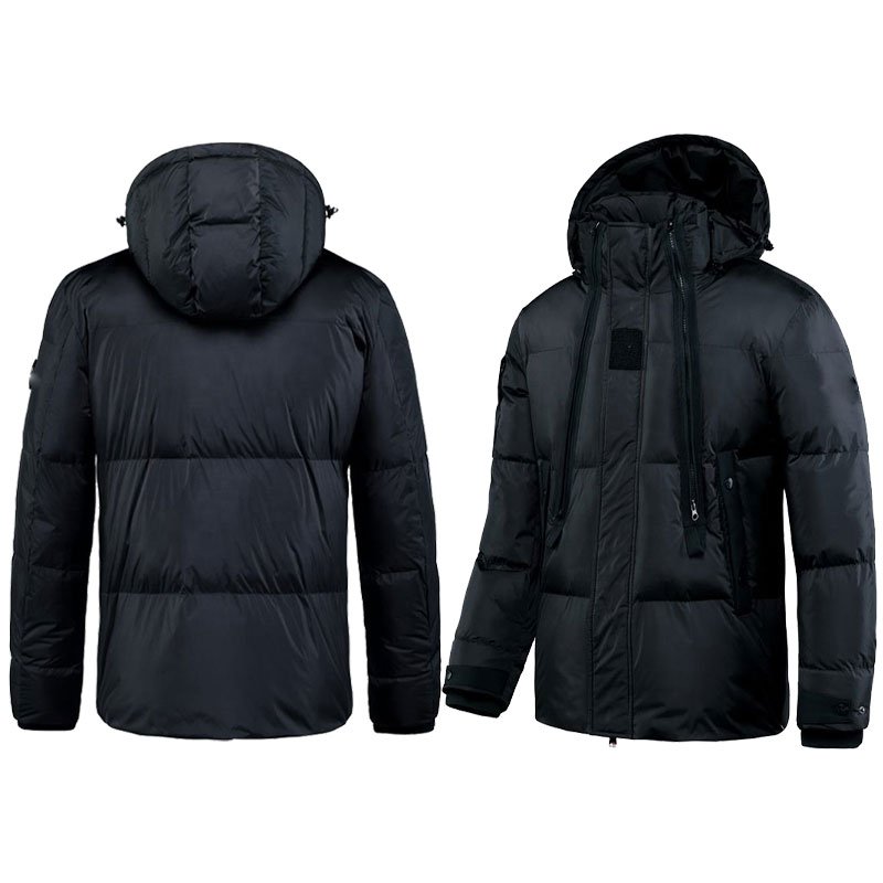 Fashion Autumn Jackets Men Casual Solid Color Puffer Jacket Men New in Outwears Baseball Overcoat Clothing Men's Jacket M-6XL