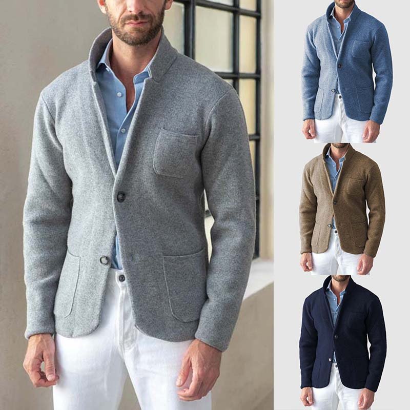 Warmth Casual Winter Classic Casual Sport Plus Size Fleece Jacket Men's Jackets