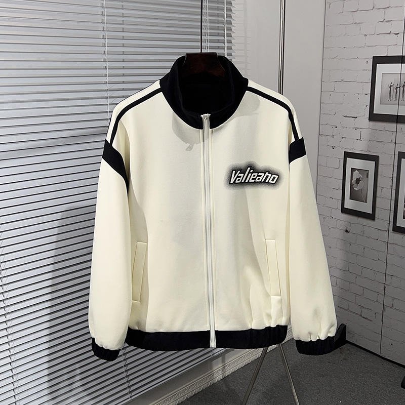 Men's Jacket Windproof Black Bomber Jacket Full Zip Winter Warm Custom Men's Jacket with Custom Logo Shipped Throughout
