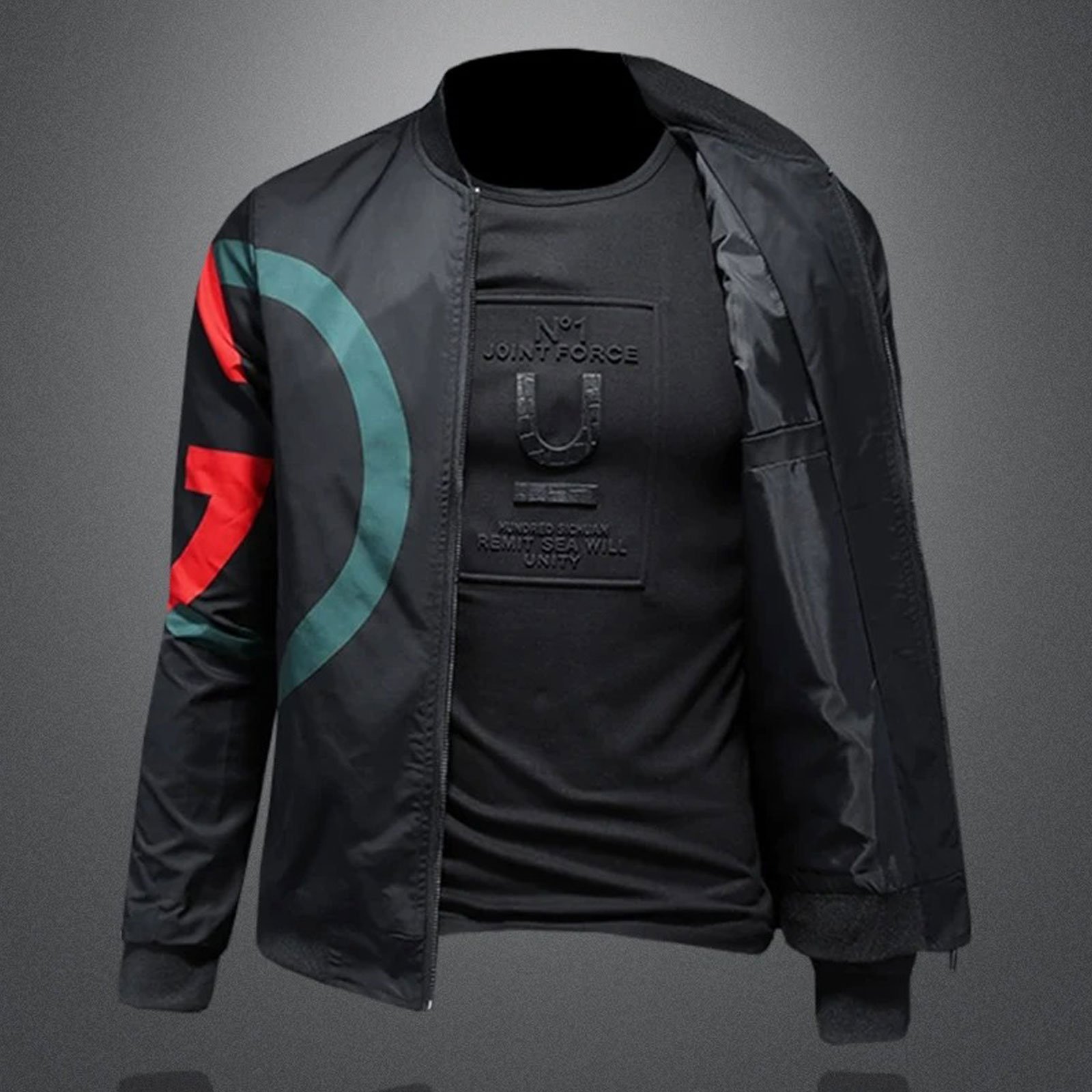 Spring New Fashion Design Men's Jacket - High Quality Stand Collar Embroidery Coat - Casual Baseball Jackets