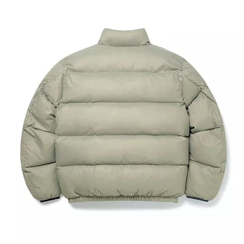 Best Quality Promotional Fashion Shiny Winter Coat Men Top quality Lightweight Zipper up stand collar puffer jacket