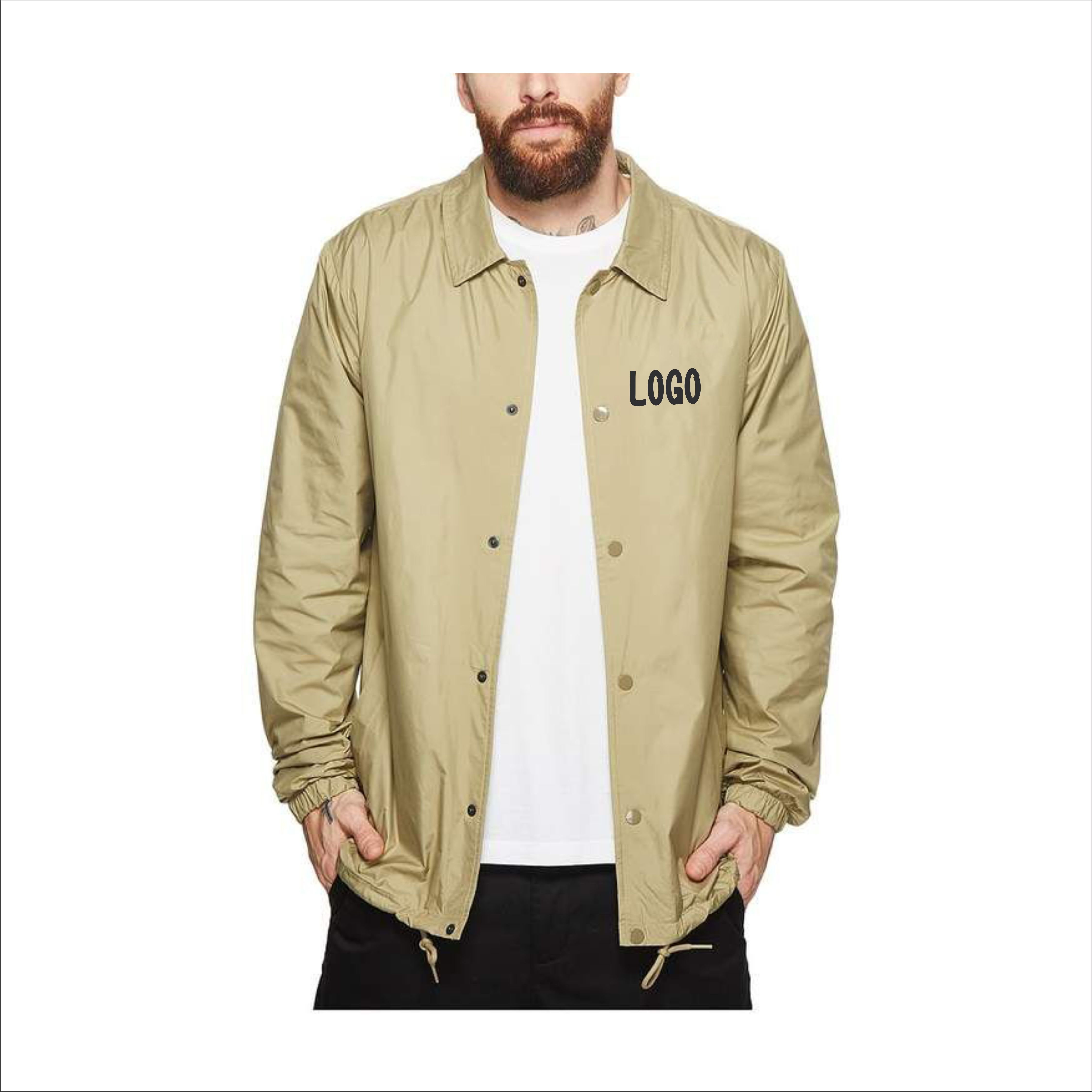 New style light weight custom Coaches Jacket Wind Breaker wholesale High quality custom Coaches Jackets OEM