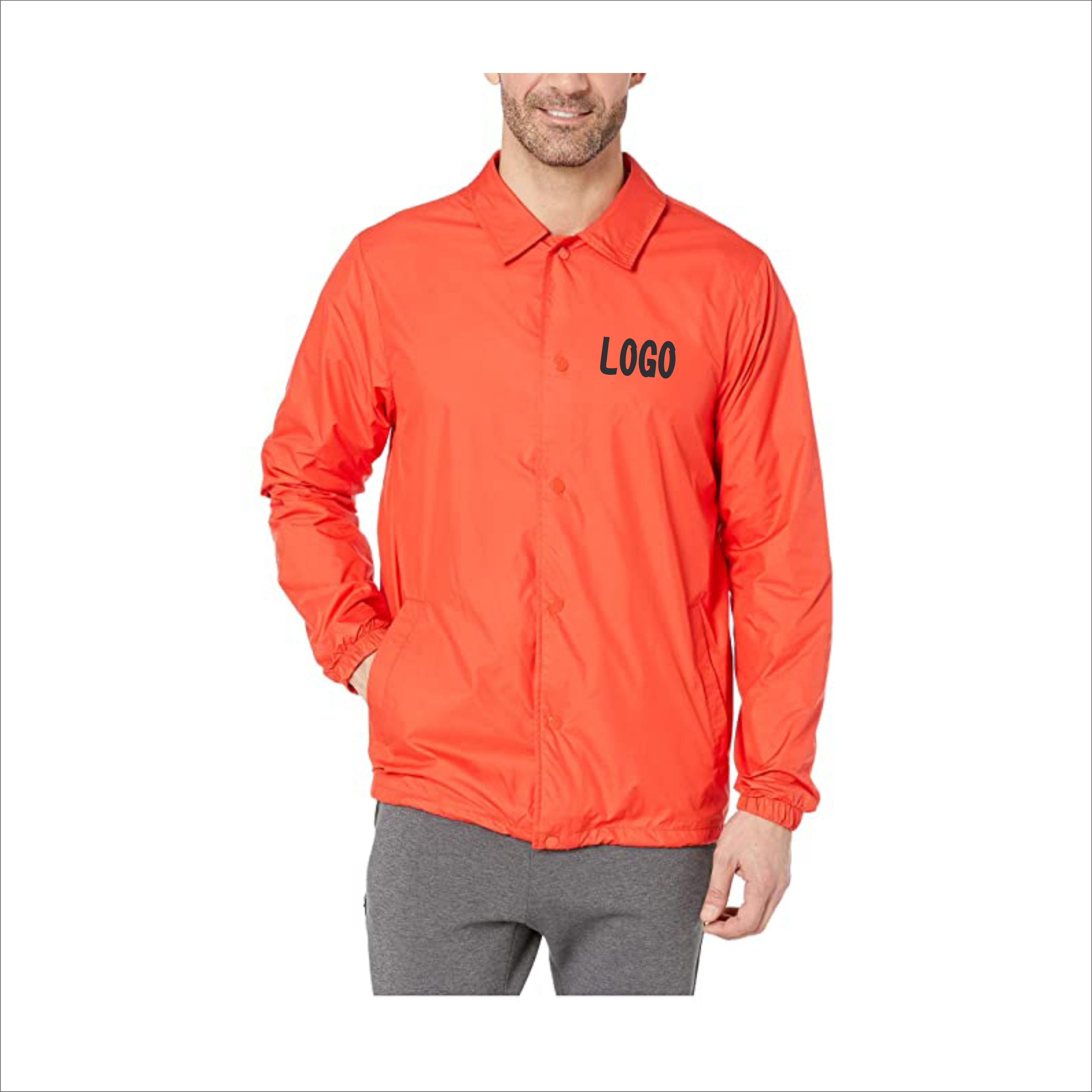 New style light weight custom Coaches Jacket Wind Breaker wholesale High quality custom Coaches Jackets OEM