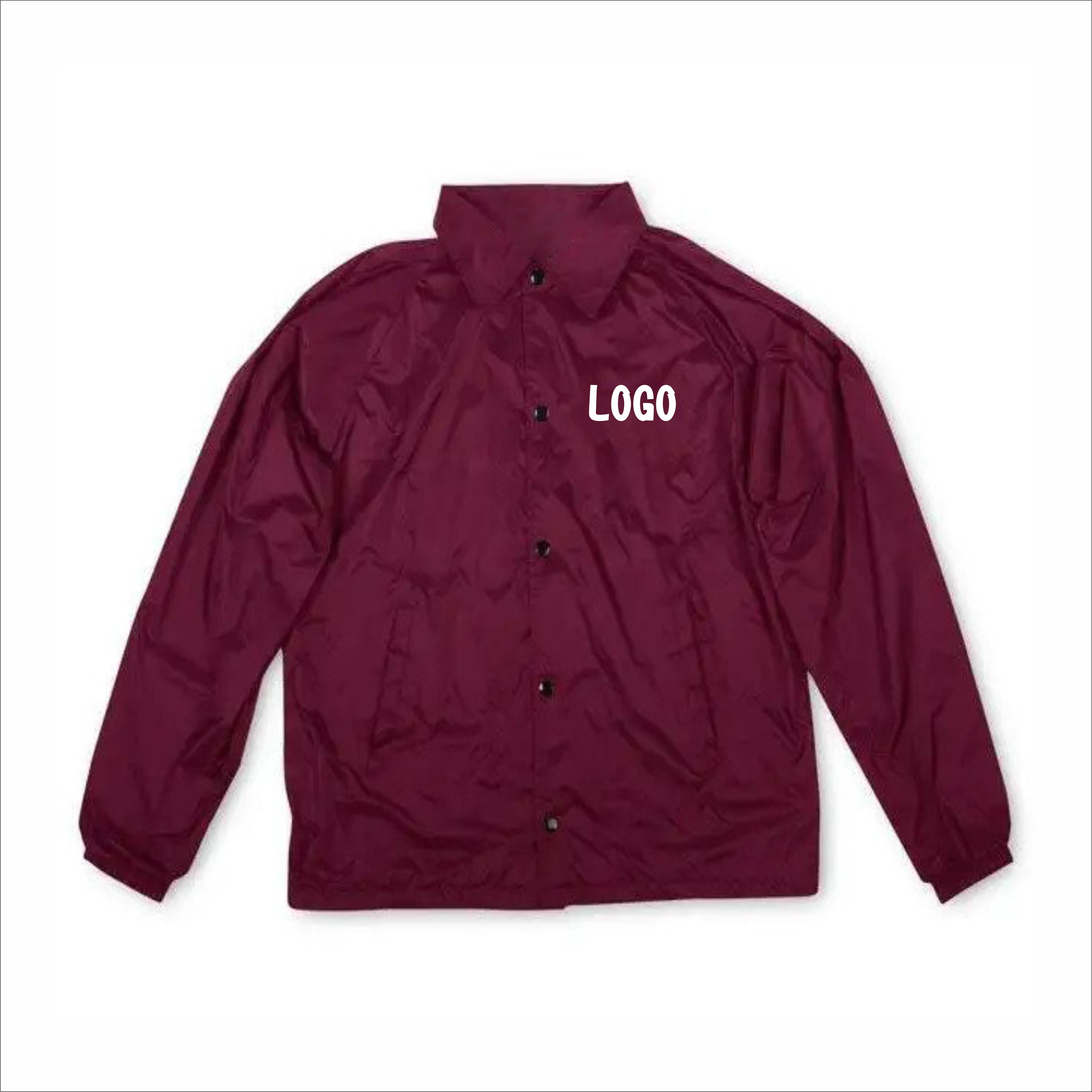 New style light weight custom Coaches Jacket Wind Breaker wholesale High quality custom Coaches Jackets OEM