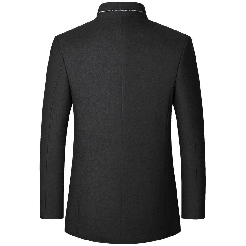 Wholesale Minimalist Solid Standing Collar Pilot Men's Jackets