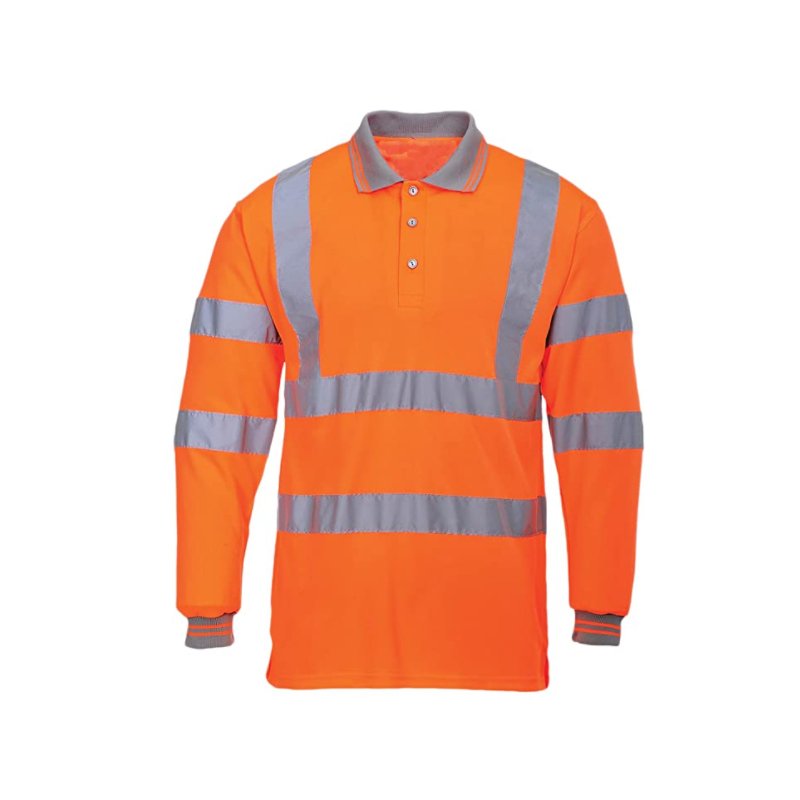 Wholesale Safety Polo Shirts Custom Logo Breathable Knitted Fabric Reversible Stand Collar XL In-Stock Pattern Low Price Varsity