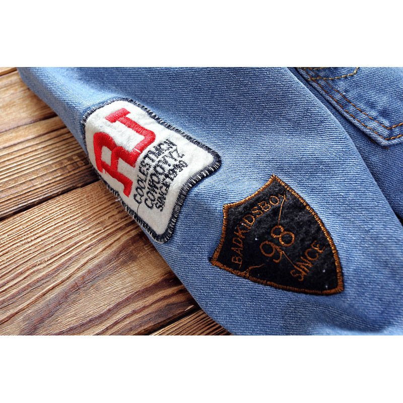 Men's Denim Jackets Fashion Male Trendy Ripped Denim Bomber Coats Men's Clothing M-5XL Casual Windbreaker Cowboy Jeans Jackets