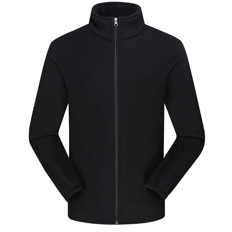 Men's Outdoor Jacket Wind breaker Polar Fleece Jacket Coat Custom Embroidery Logo Body Warmer Fleece Coat