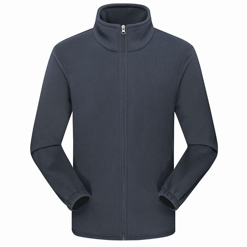 Men's Outdoor Jacket Wind breaker Polar Fleece Jacket Coat Custom Embroidery Logo Body Warmer Fleece Coat