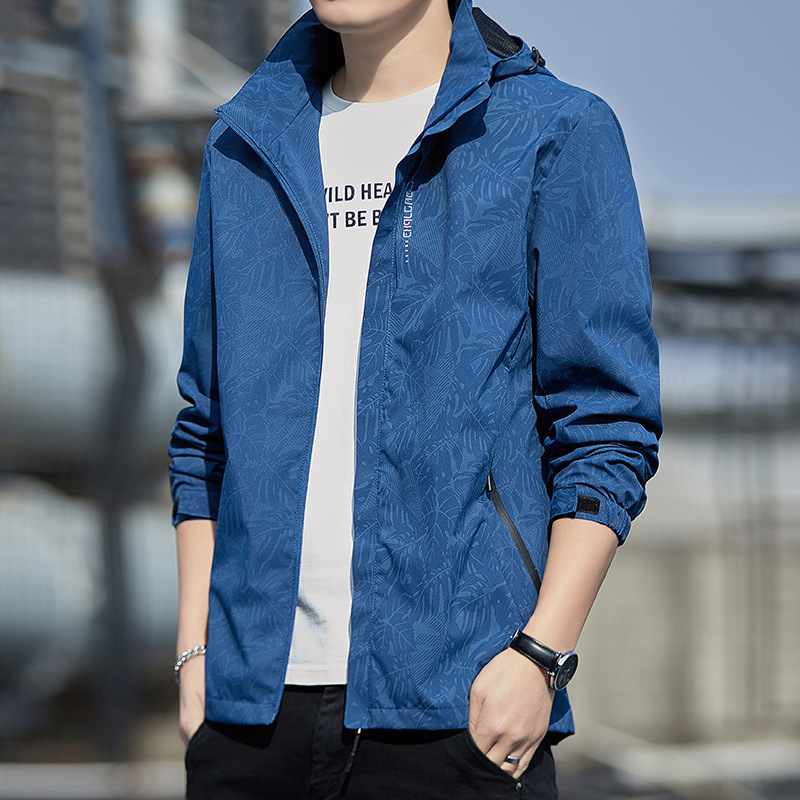 Autumn Outdoor Couple Jackets Fashion Casual Print Hooded Coats Women Clothes Sports Climb Waterproof Windbreaker Men Jacket