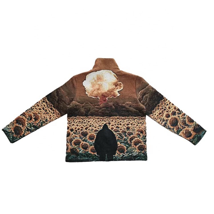 High Quality Customized pattern Men's Jacket for Outdoor Sports in Autumn Turn-Down Collar OEM Service