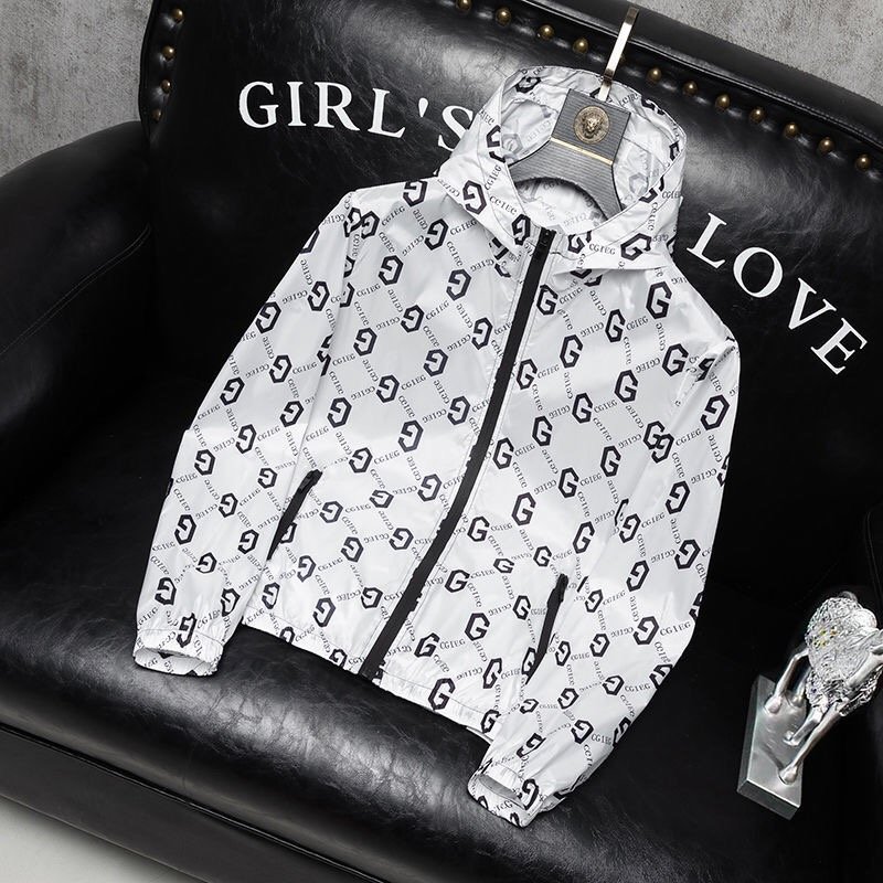 Factory Wholesale Men's Windbreaker Jackets Waterproof Hooded Water Proof Wind Breaker Casual Coat Male Clothing Autumn