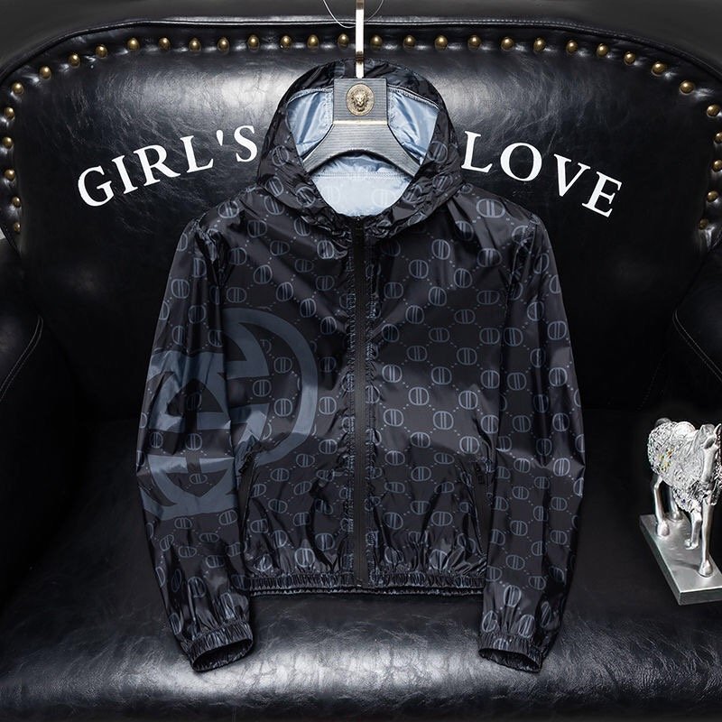 Factory Wholesale Men's Windbreaker Jackets Waterproof Hooded Water Proof Wind Breaker Casual Coat Male Clothing Autumn