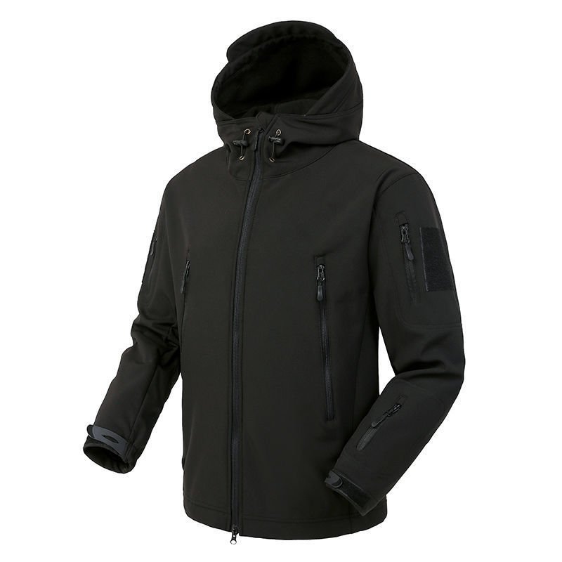 Men's Hiking Windbreaker Windproof With Hooded Customized LOGO OEM Service Casual Coat sports winter jacket
