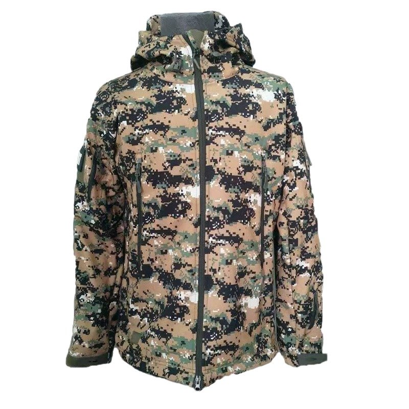 Men's Hiking Windbreaker Windproof With Hooded Customized LOGO OEM Service Casual Coat sports winter jacket