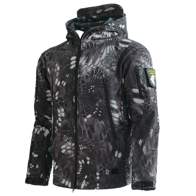 Men's Hiking Windbreaker Windproof With Hooded Customized LOGO OEM Service Casual Coat sports winter jacket