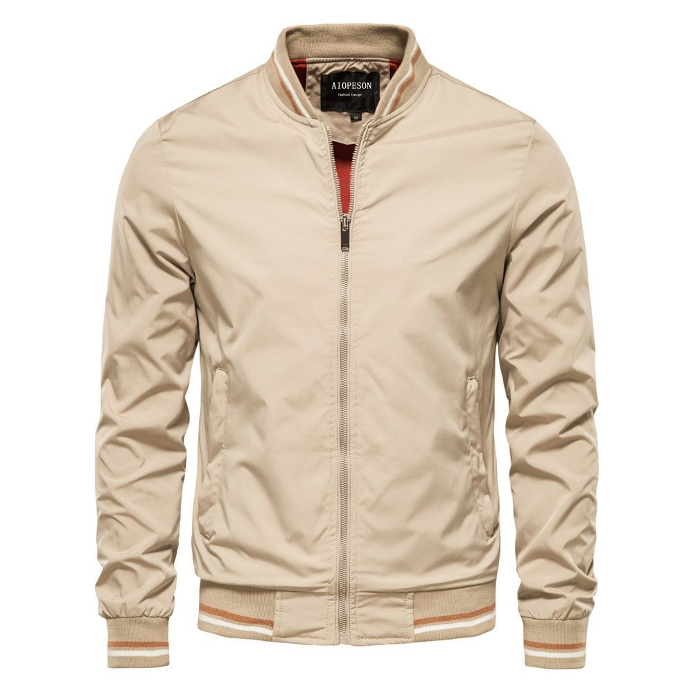 Jacket fashionable men spring and autumn new casual coat Fashion trend coat men's jacket thin jacket