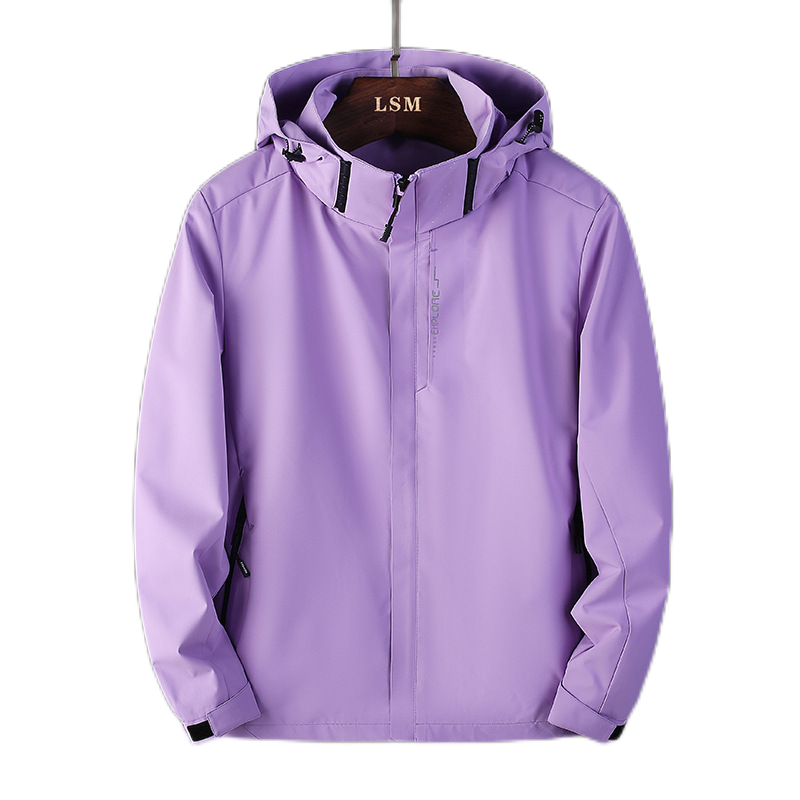LAYENNE Fashionable Water Proof Custom Label Zip up Jacket with Stand up Collar Men Sports Jacket Rain Coat Waterproof Long Thin