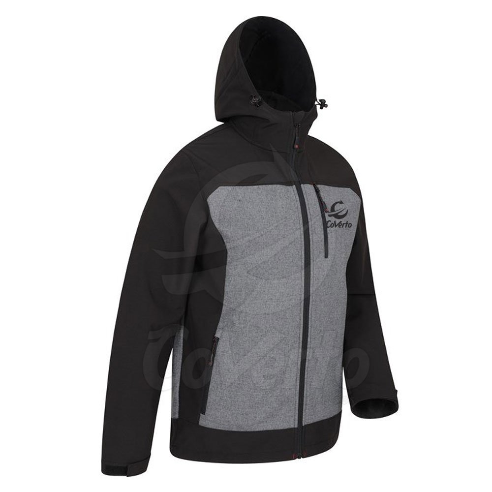 COVERTO ENTERPRISES High Quality Custom Softshell Jacket for Men Hot Sale Winter Hooded Canvas Light and New Season Ready