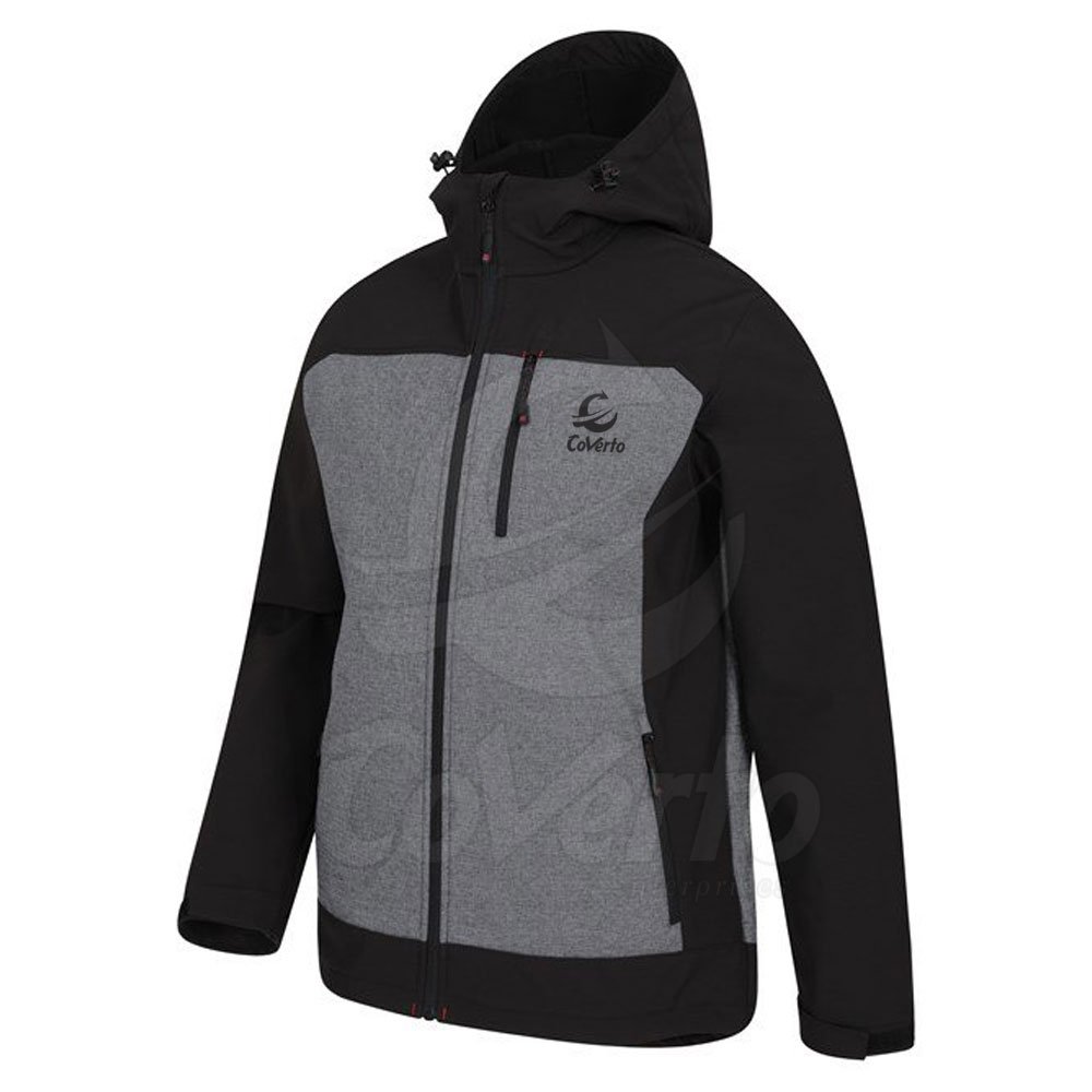 COVERTO ENTERPRISES High Quality Custom Softshell Jacket for Men Hot Sale Winter Hooded Canvas Light and New Season Ready