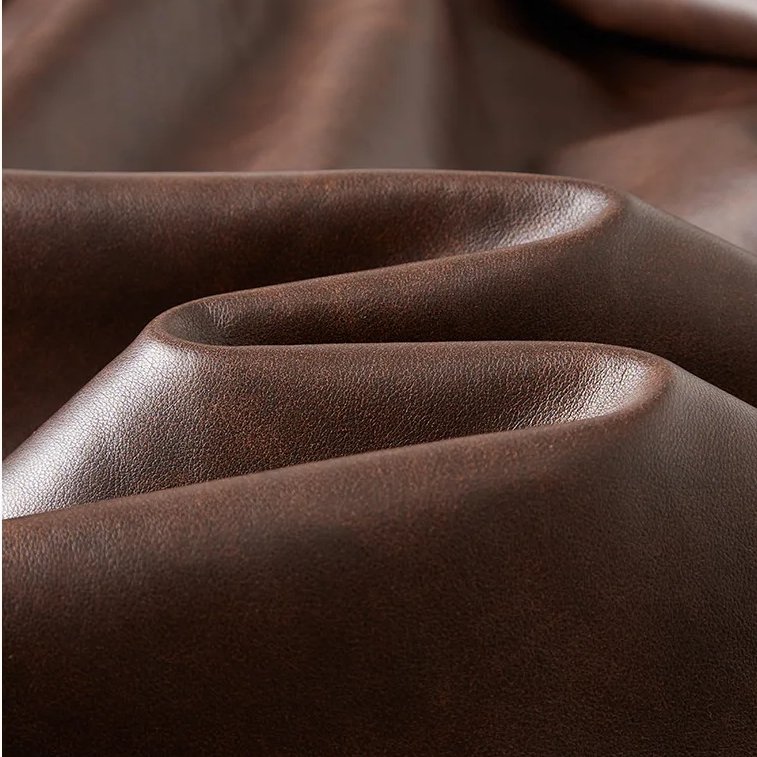 Heavyweight 370G vintage large silhouette leather jacket loose trendy men's jacket Customized loose jacket
