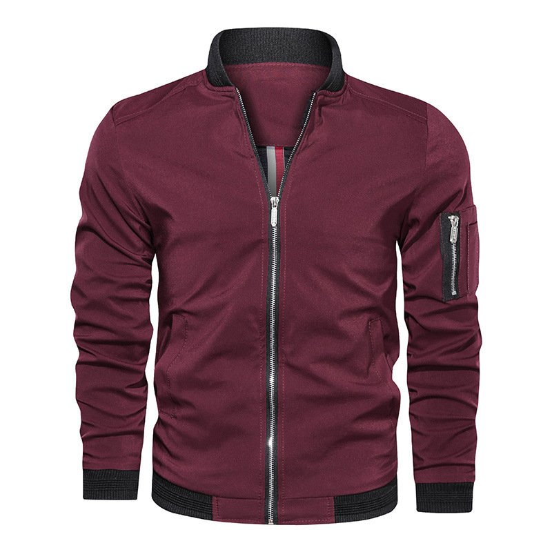 OEM Custom Design men's custom windbreaker jackets 100% polyester men's Windproof jackets