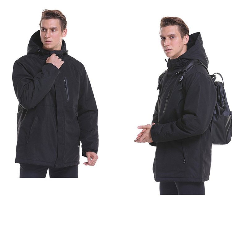 wholesale 2023 cold Winter men and women coats Usb Battery Powered heated outdoor men's winter jackets