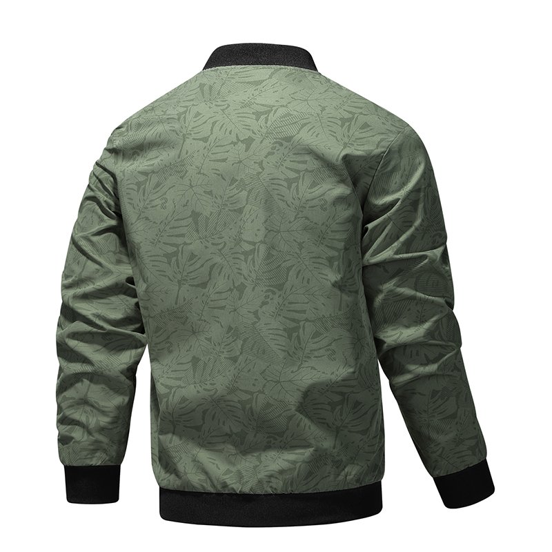 Light Weight Technical knit Fit Soft Shell Men's Jacket Bomber Fall Spring Wind Protection Fight Jacket Coat With Zip Pocket