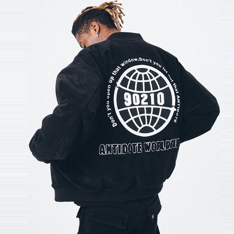 Wholesale Plus Size Men's Jacket Black Corduroy Back Chenille Applique Logo Oversized Blank Varsity Jacket