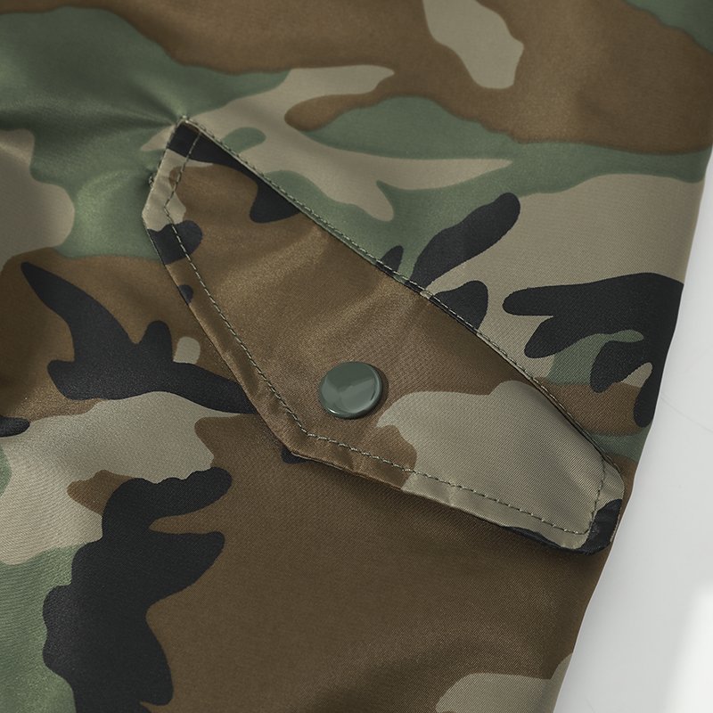 Men's Jackets Fashion Bomber Casual Baseball Varsity Jacket Nylon Camouflage Spring Jacket Windbreaker