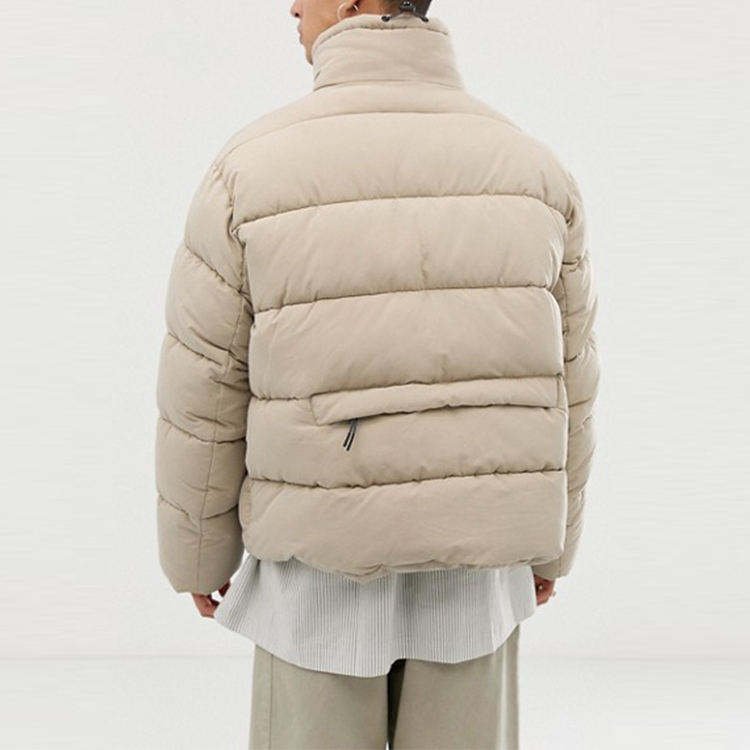 Manufacturers High Quality Custom Winter Coat Streetwear Print Down Jacket Casual Warm Thick Bubble Puffer Men'S Puffer Jackets