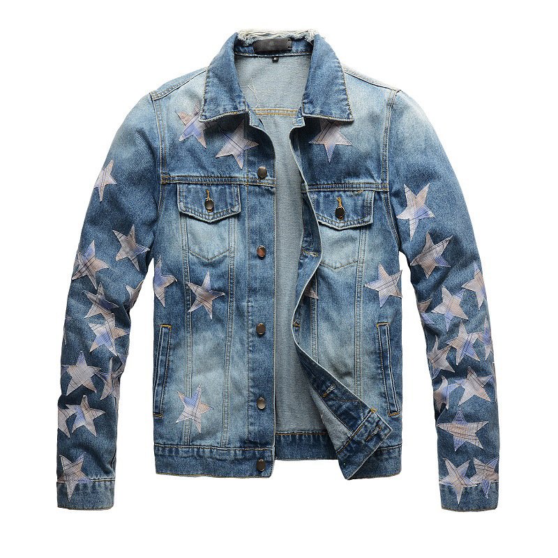 wholesale long sleeve high quality Jacket unisex casual custom heavyweight streetwear cotton jacket for men