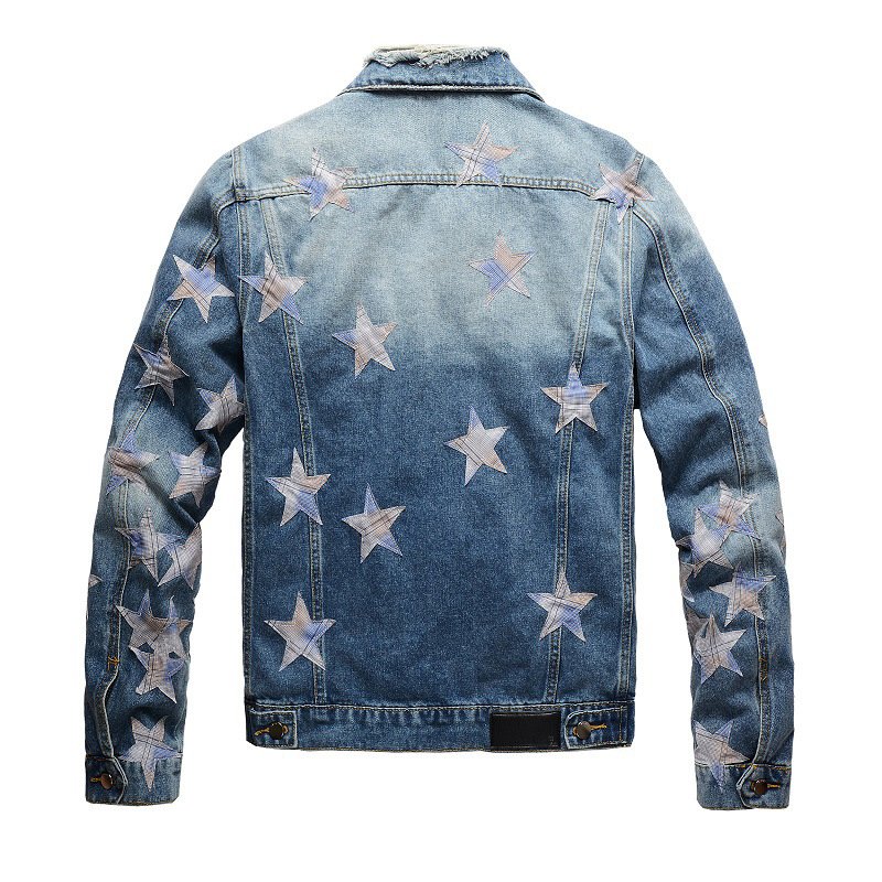 wholesale long sleeve high quality Jacket unisex casual custom heavyweight streetwear cotton jacket for men
