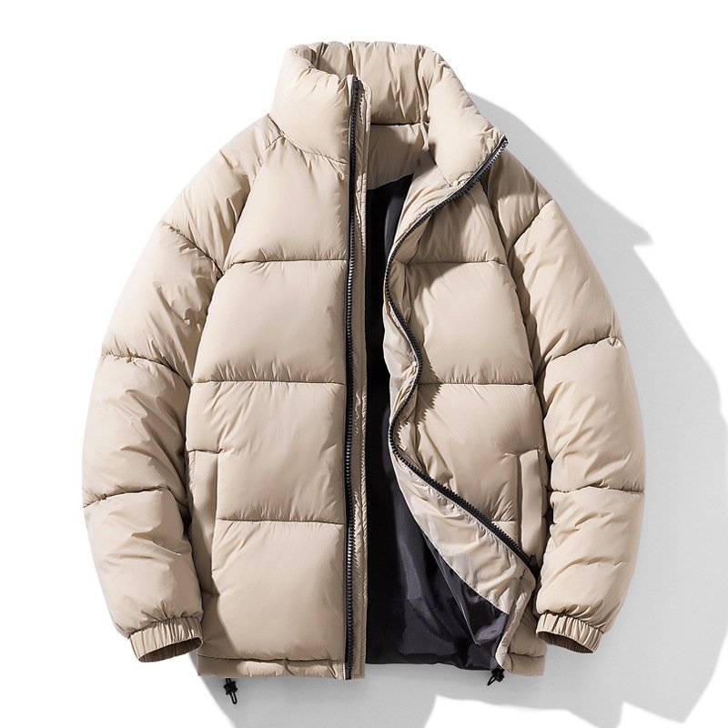 Wholesale Outdoor Winter Coat Down Jackets Quilted Thick Bubble Padded Mens Jacket men's jackets
