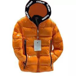 Winter Men's Down Coats Puffer Jackets Teeth Clothing Coat Down Jacket Strip Zipper Down Coat Goose Men's Jacket
