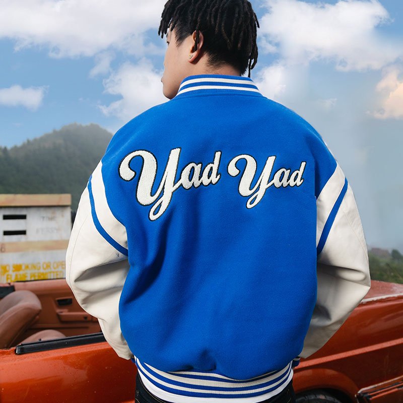 Custom men's clothing jacket varsity bomber jacket men winter jacket