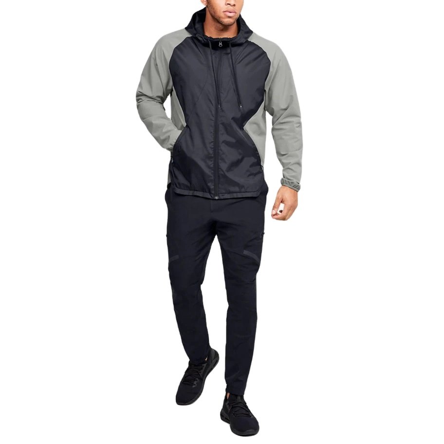Custom Anorak Jackets WHolesale Unisex Nylon /Polyester Men's WIndbreaker Jackets
