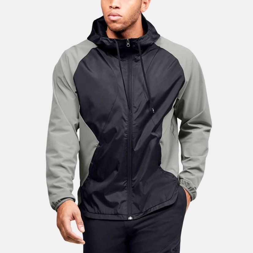 Custom Anorak Jackets WHolesale Unisex Nylon /Polyester Men's WIndbreaker Jackets