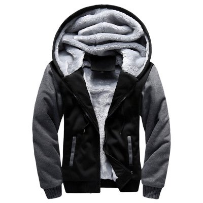 Men's Jacket Winter Camouflage Fleece Thicken Hooded Jackets Male Long Sleeve Coat Casual Zip Up Hoodies Streetwear Men's Coats