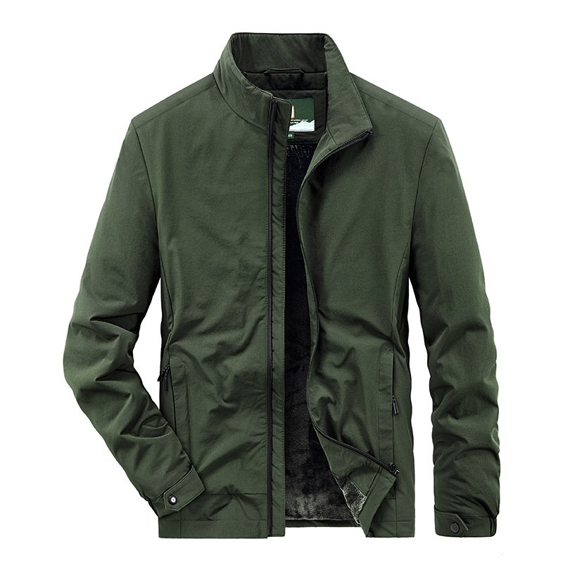 Puffy style men's winter sports casual jacket with puffy warm jacket