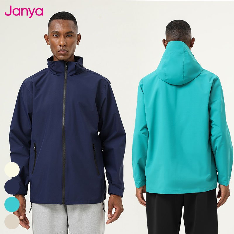 Customized Windbreaker Overcoat Unisex Mountaineering Jacket Woven Single Layer Waterproof Winter Zipper Sports Outdoor Jackets