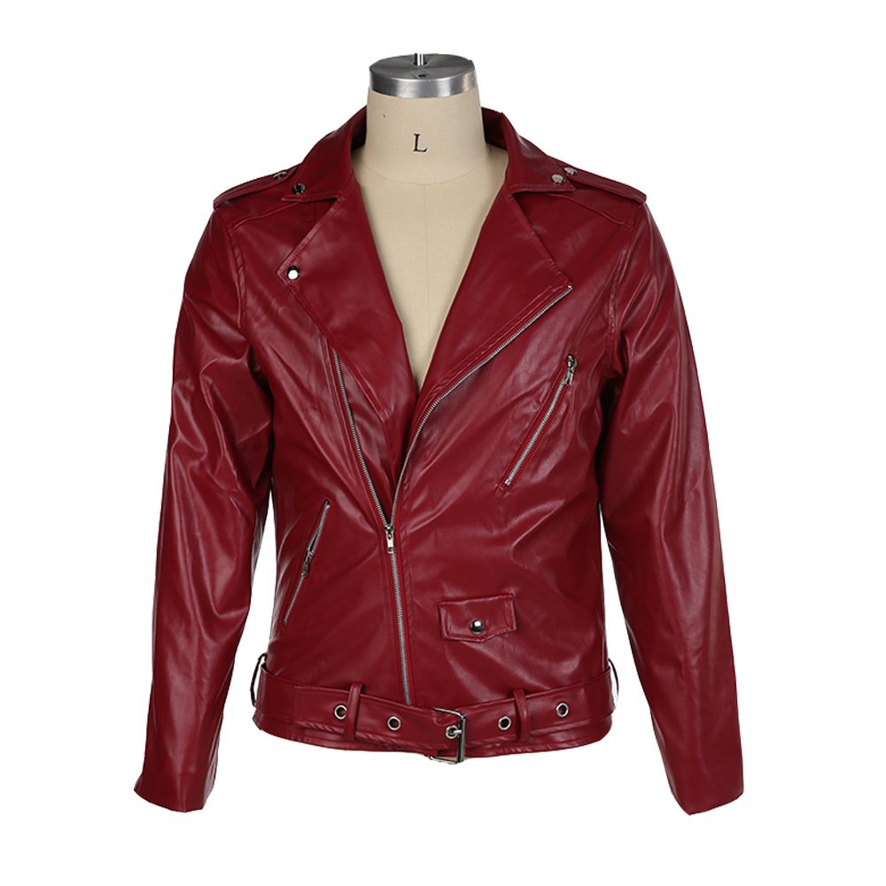 Hot Selling Leather Jacket Motorbike Men's Casual PU Leather Jacket